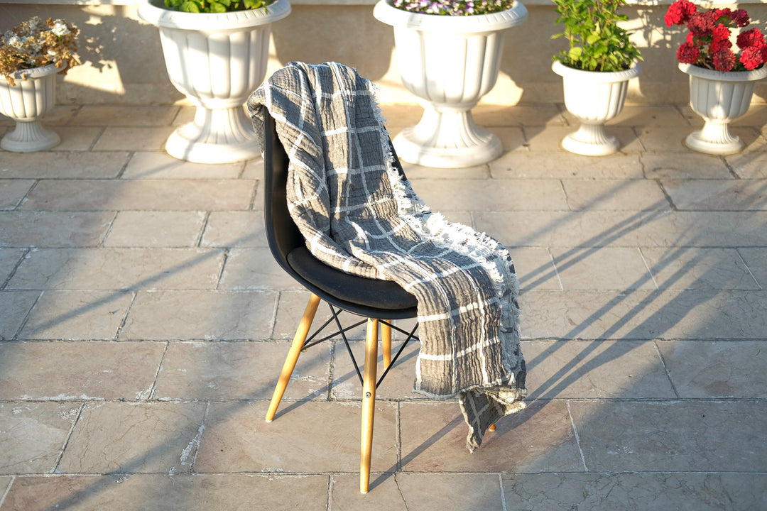 Cotton Throw Blanket - Bonheim