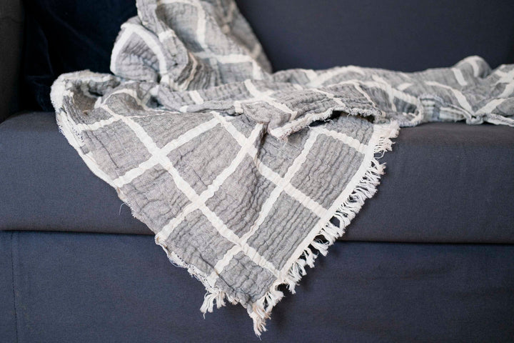 Cotton Throw Blanket - Bonheim