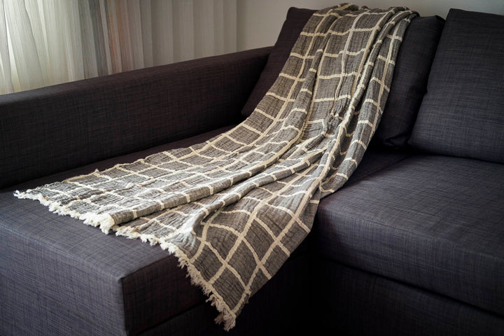 Cotton Throw Blanket - Bonheim