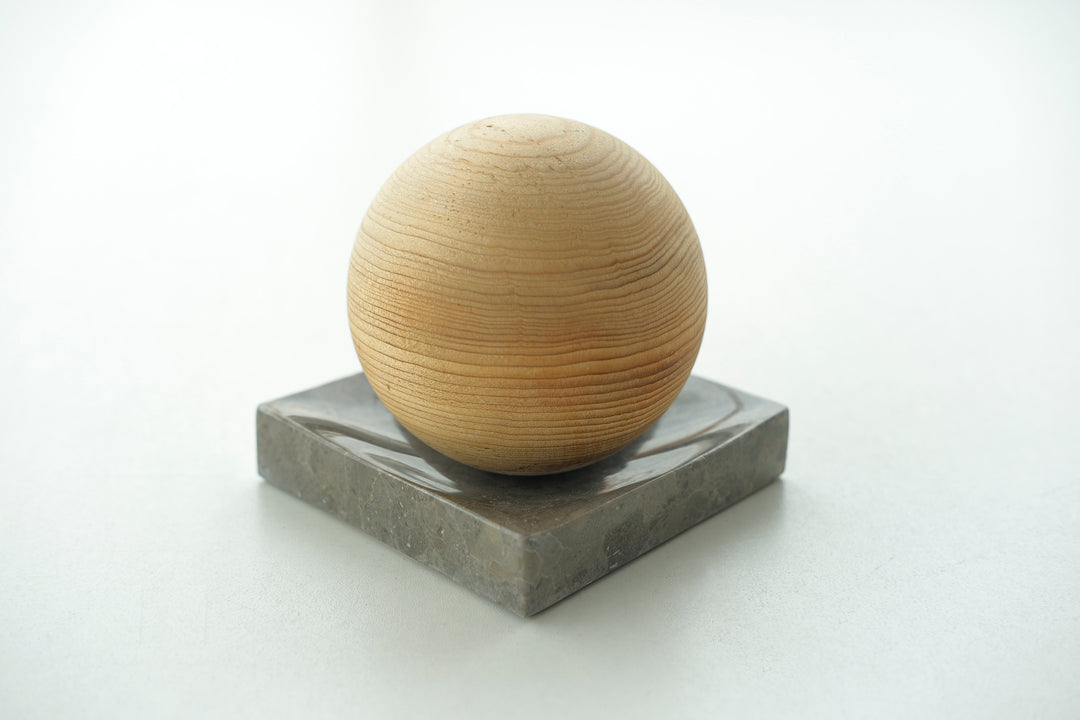 Handmade Polished Savannah Grey Marble Dish - Bonheim